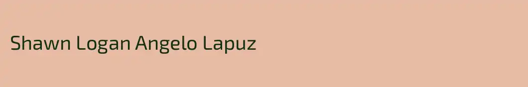 Shawn Logan Angelo Lapuz